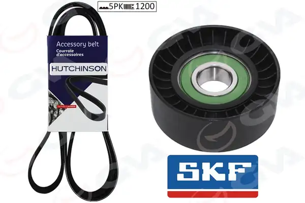 GVA 59A1106 | Alternatör Gergi Kiti Kutuksuz Renault Clio II 98 05 Kangoo 01 Megane II 02 08 Modus 04 1 4 16v 1 6 16v 1 5 dCi 5pk1200