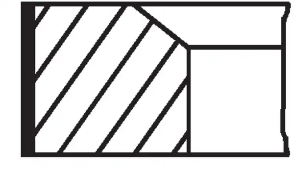 MAHLE 039RS101000N0 | Segman Seti 2 7 Discovery 3