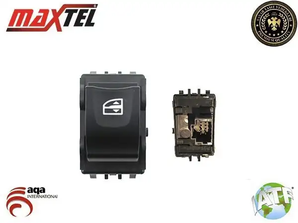 MAXTEL 18204004 | Cam Kaldırma Anahtarı Fluence III Laguna III Latitüde Megane III Scenic III 4 Pin
