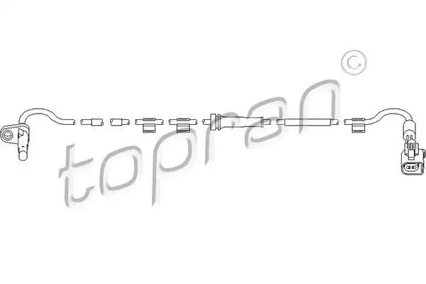 TOPRAN 303960001 | Arka ABS Hız Sensörü Sol Transit V347 V348 Tt9 2 2 155ps 11 14 2 2 TDCI 2 4 TDCI 3 2 TDCI