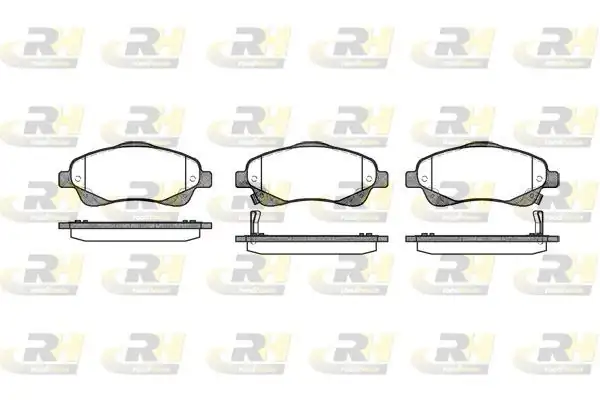 ROADHOUSE 21046-02 | Fren Balatası Avensis Berlina Sedan Wagon T25 0
