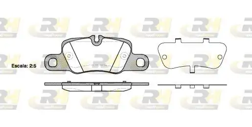 ROADHOUSE 21401-00 | Fren Balatası Panamera 09 09 Xx