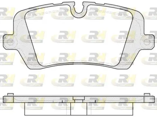 ROADHOUSE 21541-00 | Fren Balatası Arka Range Rover 13 Range Rover Sport 14 New Defender 20