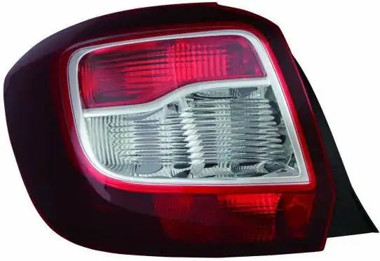 Depo 551 19a7l Ue2 Stop Lambası Sağ Siyah Dacia Sandero 12