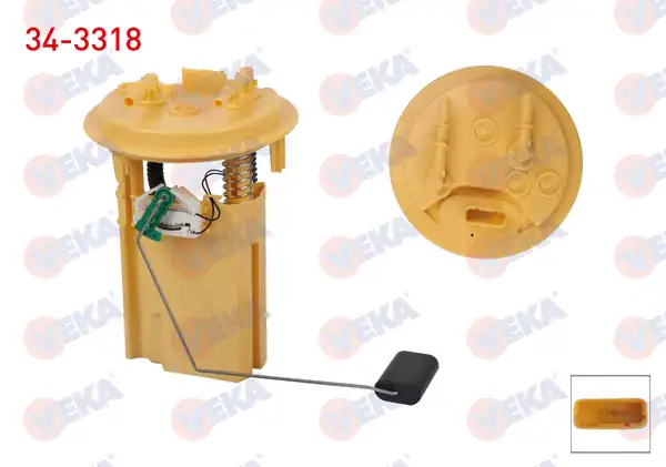 VEKA 34-3318 | Yakıt Depo Şamandırası Peugeot 206 1.4 HDI 2001-2013