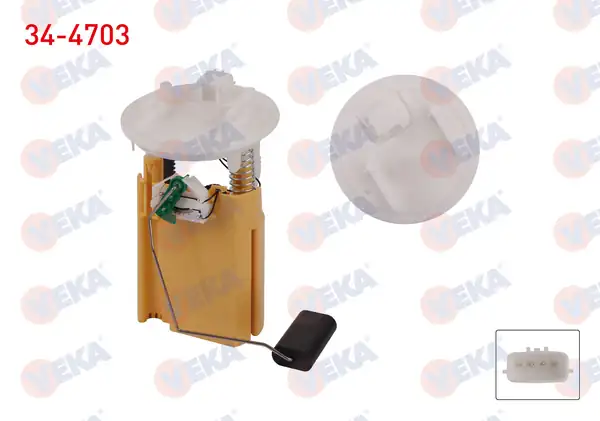 VEKA 34-4703 | Yakıt Depo Şamandırası Dacia Duster 1 5 dCi 2010