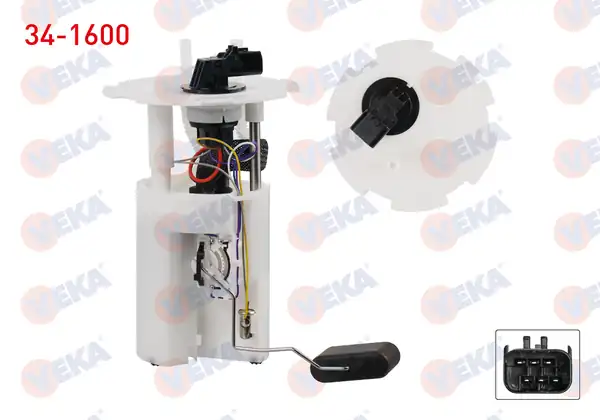 VEKA 34-1600 | Yakıt Depo Şamandırası 3 Bar Chevrolet Aveo T250 1 2 8v Ly4 2006 2011 Aveo T250 1 4 16v L14 2006 2011