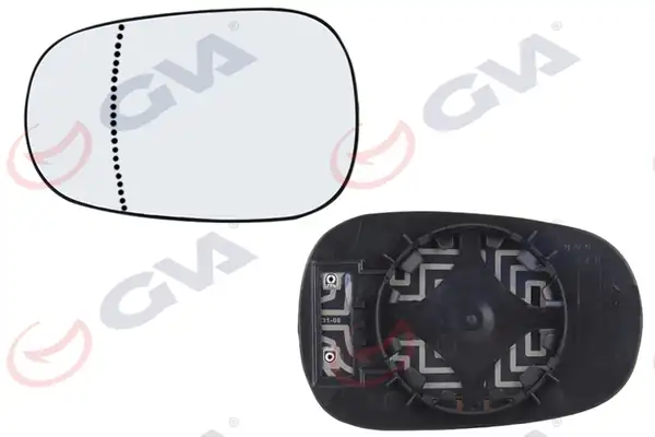 GVA 1114001 | Ayna Camı Sol Clio İ II 94 05 Logan 04 Megane İ 96 03 Isıtmalı Asferık Vm 6800ghl