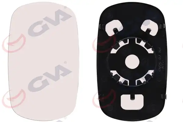GVA 1129000 | Ayna Camı Sağ Sol Doblo 01 Mekanik Konveks Vm 666g