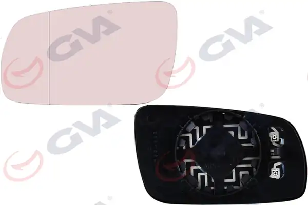 GVA 1175020 | Ayna Camı Sol Golf IV Bora Passat 98 03 Isıtmalı Asferık Beyaz Cam Büyük 0