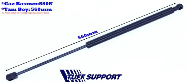TUFFSUPPORT 611711 | Bagaj Amortisörü Gazlı Hyundai Santafe 2 0l D4ea CRDI 01 05