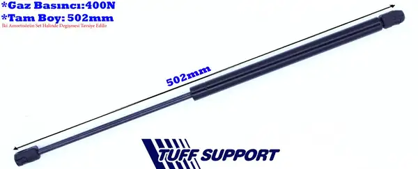 TUFFSUPPORT 612378 | Bagaj Amortisörü Gazlı Honda Civic 1 4l D14z6 1 6l D16v1 Vtec Ep1 Eu8 Kasa 01 05