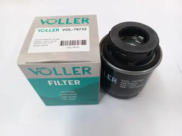 VOLLER 76732 | Yağ Filtresi Golf VI Jetta IV Polo Touran Passat Tiguan Beetle A3 Ibiza Fabia Octavia 1 4 TSI