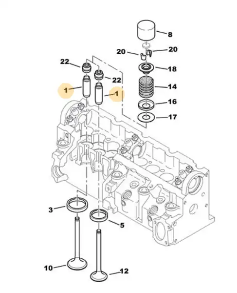 Supsan Gt05017 Gayd 8v Peugeot Partner 1 9d Boxer 19 Xud7 Dw8 Xud9
