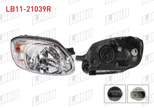 LABO LB11-21039R | Far Sağ Beyaz Sinyalli Hyundai Accent Admıre 2003 2006