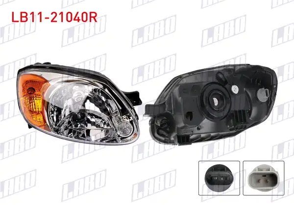 LABO LB11-21040R | Far Sağ Sarı Sinyalli Hyundai Accent Admıre 2003 2006