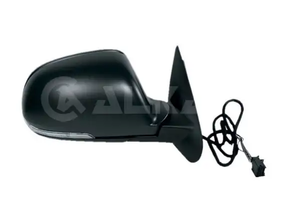 ALKAR 6130572 | Dış Dikiz Aynası Sağ Elektrikli Isıtmalı Astarlı Otomatik Katlanır Sinyalli 11 Pin Alt Aydınlatma Skoda Octavia 2009 2012