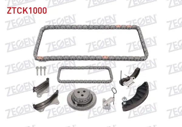 ZEGEN ZTCK1000 | Eksantrik Zincir Seti A T 11 Parça Opel Astra J 1 6 CDTI 2010 2018 Insignia A 2014 Mokka 2012