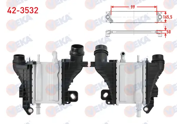 VEKA 42-3532 | Turbo Radyatörü İntercooler Renault Megane IV