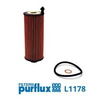 PURFLUX L1178 | Yağ Filtresi Bmw 3 Serisi G20 G28 G80 4 Serisi Coupe G22 G82 X3 G01 F97 G08