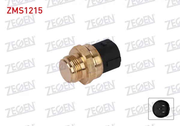 ZEGEN ZMS1215 | Fan Müşürü 95 84 C 102 91 C Volkswagen Golf IV 2000 2005 Seat Leon 1999 2006 Skoda Octavia 1997 2007