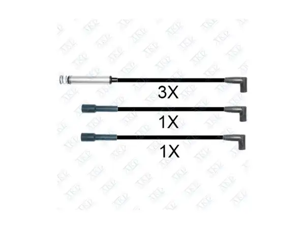 AKD 1030-1612479 | Buji Kablosu Kadett Astra F Vectra A 1 6 Nz 1 6 S-V 1 Adet