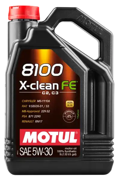 MOTUL 305-112781-8100 | X Clean Fe 5w30 Rn17 Onaylı Motor Yağı 5 LT