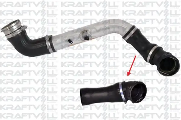 KRAFTVOLL 10032342 | Turbo Hortumu Üst Metal Boru Hariç Konnektorlu Bmw E60 E61 04
