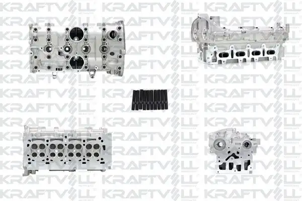 KRAFTVOLL 12110110 | Silindir Kapağı (Subapsız) 98-> 1.4 16V K4m K4j 700 / 752 Clio 1.6 / 16V Megane II Clio II Lagunaıı Sce