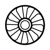 Fan Pervanesi Scania 4 Seri 114 124 96 08 8 Kanat