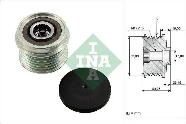İna 535023310 Alternatör Kasnağı Suzuki Jımny Fj 1998 2019