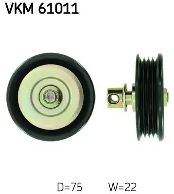 SKF VKM61011 | Kanallı V Kayış Rulmanı