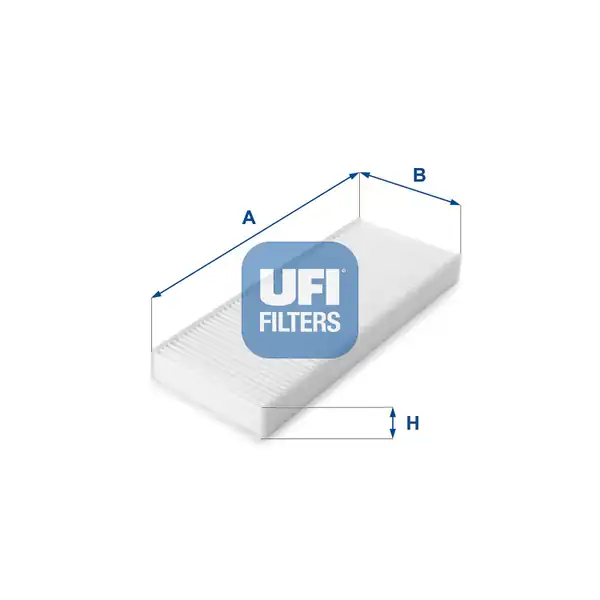Ufi Filters 53 214 00 Nissan Navara 05 Kabin Filtresi Çift Parça Adn12522 27274ea000