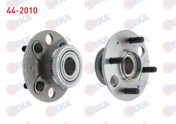 VEKA 44-2010 | Porya Sol Sağ Arka Rulmanlı Honda Civic VII 1 6i 4 Bijon ABS li 50 Dış Diskli Fren 2000 2006