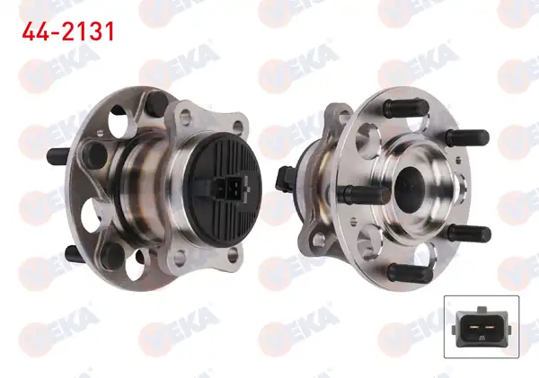 VEKA 44-2131 | Porya Sol Sağ Arka Rulmanlı 5 Bijon ABS Sensörlü Hyundai Elantra