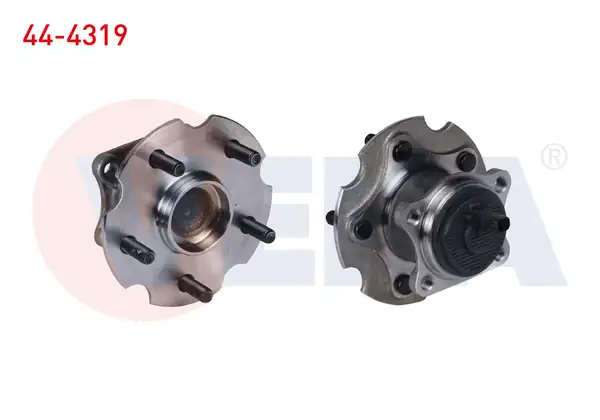 VEKA 44-4319 | Porya Sol Sağ Arka Rulmanlı Toyota Auris Nze18 Zre18 1 6 5 Bijon ABS Sensörlü 2012