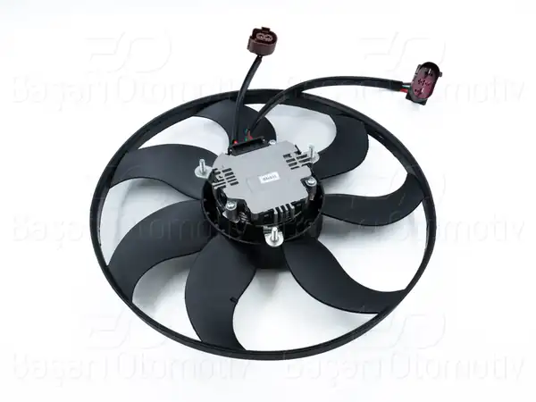WISCO 1113028-00 | Fan Motoru Davlumbazsiz 360 mm 4 2 Fiş 7 Kanat VW Golf5 Jetta Passat Leon 05