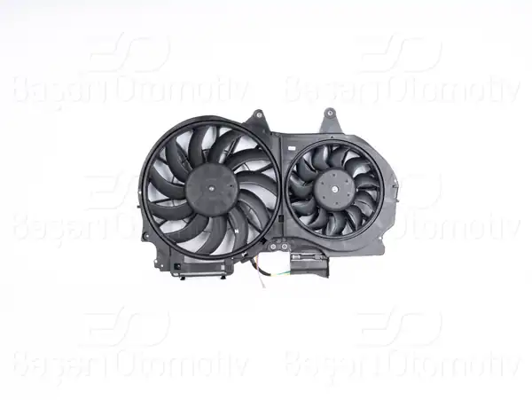 WISCO 1113142-00 | Fan Motoru Davli 380 mm 300mm 2 Fiş 11 Kanat Audi A4 A6 2 4 3 0 3 2 FSI 3 2 FSI Quattro 01