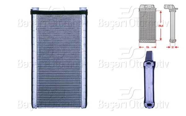 WISCO 1143175-00 | Kalorifer Radyatörü Brazing 279x134mm Audi A6 C7 A7 Sportback Bentley Mulsanne 2 0 3 0 TDI 09 20