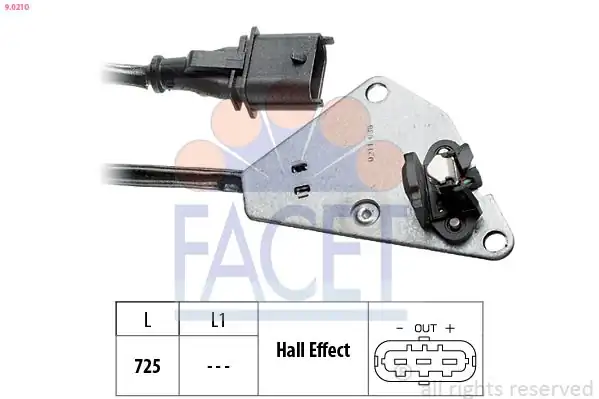 FACET 90210 | Eksantrik Sensörü Mercedes A145 A146 A147 A156 14 16 18