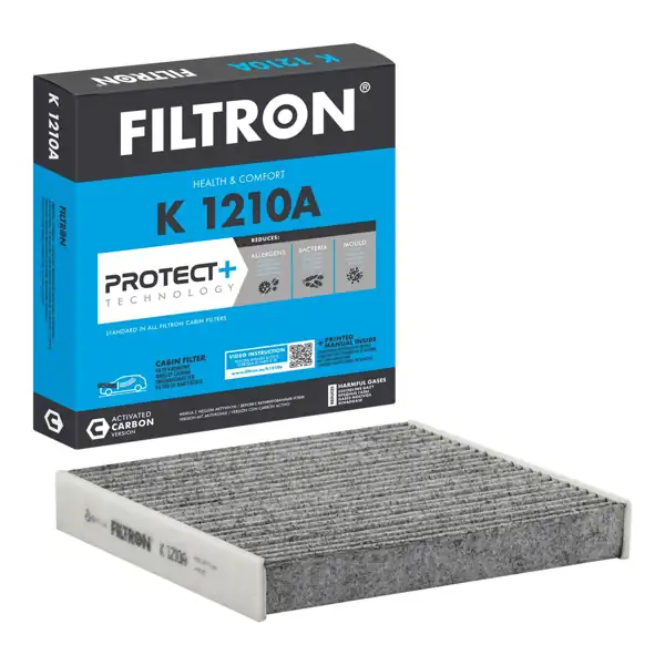 FILTRON K1210A | Toyota Corolla / Auris / Yaris / RAV4 / Avensis Karbonlu Polen Filtresi (Benzin-Dizel / 06-18)