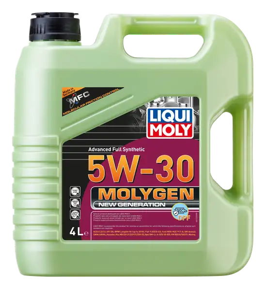 LIQUI MOLY 21225-5W30 | Dpf Motor Yağı Molygen New Generation 4 Litre 21225 2025