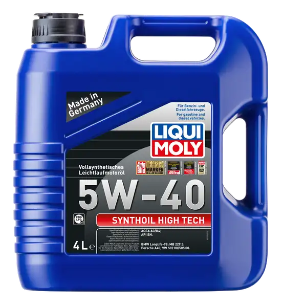 LIQUI MOLY 5W40 | Synthoil High Tech Tam Sentetik Motor Yağı 4 Litre 2194