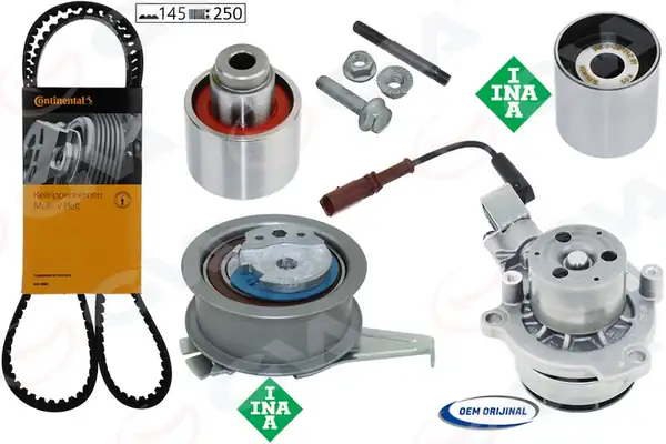 GVA 59WPK7560C-1 | Devirdaimli Triger Seti Soketli Golf7 A3 Leon Passat Tiguan 1 6 2 0 TDI 13 Clha B Dcxa Crlb Cuvc Crka Crkb