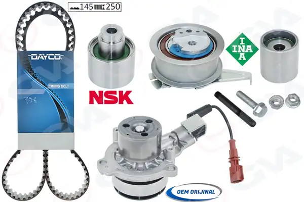 GVA 59WPK7560D-2 | Devirdaimli Triger Seti Soketli Golf7 A3 Leon Passat Tiguan 1 6 2 0 TDI 13 Clha B Dcxa Crlb Cuvc Crka Crkb