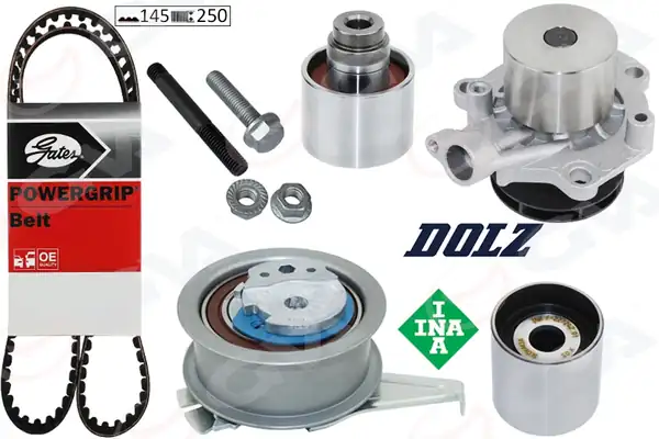 GVA 59WPK7560G | Devirdaimli Triger Seti Golf7 A3 Leon Passat Tiguan 1 6 2 0 TDI 13 Clha B Dcxa Crlb Cuvc Crka Crkb