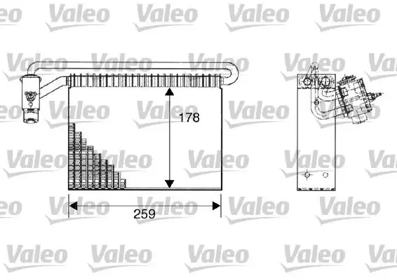 Valeo 817511 X Evaporatör Bmw 3 316 İ 98 05 3 320 İ 98 05