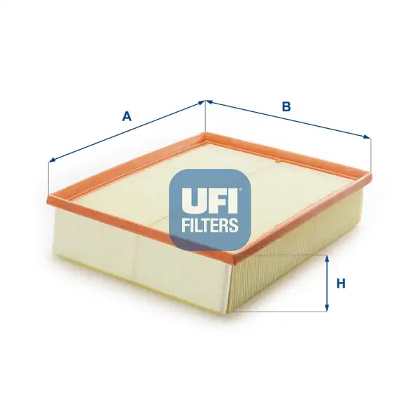 UFI 30-509-00 | Hava Filtresi VW Polo 15 18 Audi A1 15 18 Seat Ibiza 16 17 Skoda Fabia 15