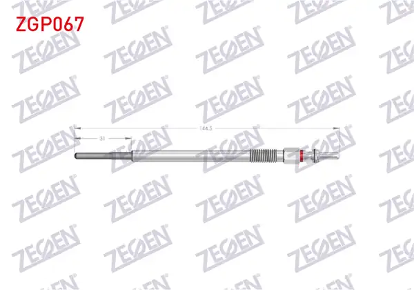 ZEGEN ZGP067 | Kızdırma Buji 4 4v Opel Antara 2010 Chevrolet Captiva 2011 Cruze 2011 2 0 D 2 2 D 10 Adet
