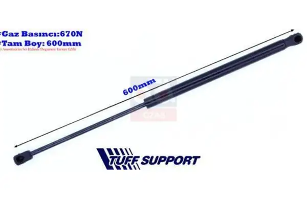 TUFFSUPPORT 611152 | Bagaj Amortisörü Fiorino Bipper Nemo